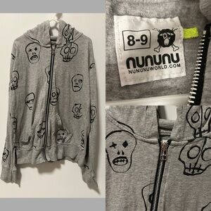 8/9yr NUNUNU Kids Zip Hoodie